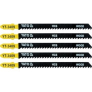 Полотна для электролобзика по дереву 90х115х1.3mm 8TPI (5шт)  YATO YT-3409