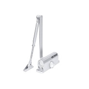 Доводчик дверной гидравлический (20-60кг), серебро  NOTEDO DC-060g I