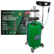 Установка пневматическая для сбора отработанного масла 80л RockFORCE ...Rock FORCE RF-TRG2091 MST