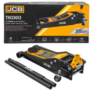 Домкрат подкатной гидравлический 3т (h min 75мм, h max 505мм)  JCB JCB-TH33013