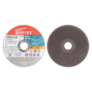 Круг отрезной 125х1.6x22.2 мм. для металла  WORTEX WAC125160D111