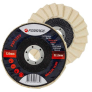 Круг лепестковый войлочный торцевой  Forsage F-PSP125V