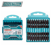 Бита ударная двухсторонняя PH2 + PH2 65 мм   (10 шт)TOTAL TACIM16PH233
