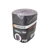 Бумага наждачная на тканевой основе 100ммх10м в рулоне (P60)  ...Forsage F-FB460C
