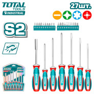 Набор отверток   (27 шт)TOTAL TKSDS2726