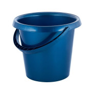 Ведро пластмассовое, 10 л, Rock'n'Roll, индиго  Spin&Clean SC110310014