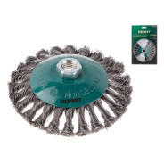 Щетка дисковая косичка 125mm/M14  ВОЛАТ 81060-125