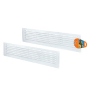Решетка радиаторная, белая, 460х123  TDM SQ1807-0035