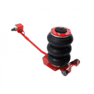 Домкрат подкатной пневматический 3т(6-12bar, h min 135мм, h max 400-450мм, 3 подушки, диаметр 270мм)...Forsage YHQD-3WT-270B