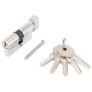 Евроцилиндр с вертушкой Стандарт Z.I.60В-5K CP (англ.ключ, 5ключей)  ...УЗК 9915