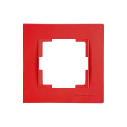 Рамка одноместная красная, RITA  MUTLUSAN 2220 800 1104