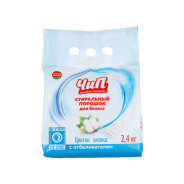 Стиральный порошок автомат для белого "Цветок хлопка" 2.4кг  ...ЧиП 415-322