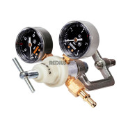 Редуктор ацетиленовый БАО-5-1.5 (давл 2.5/0.15 МПа, 5м3/ч, 6/9 mm) в коробке  ...РЕДИУС 13011