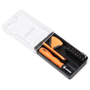 Отвертка многоцелевая реверсивная 20пр. T,SL,PH,спец. Биты HEX  ...BaumAuto BM-30311720