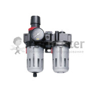 Фильтр 1/4" воздушный с регулятором и маслораспылителем  ...SUMAKE SA-2230А