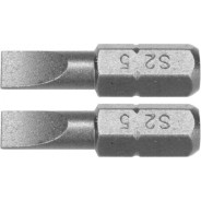 Бита 5х25mm 1/4" (2шт) AlSl S2  YATO YT-77892