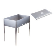 Мангал сборный "Эконом" в плёнке (400х250х400х0,4толщ)  PERFECTO LINEA 47-750575/1