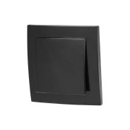 Выключатель 1 клавишный, cкрытый, 6А, черный, Стандарт, VS 16-131 Ч,  ...ЮПИТЕР JP7423-05