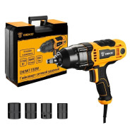 Гайковерт сетевой ударный, 220 В,  1150 Вт, 1/2" квадрат, 550 Нм,  3600 об/мин,  6200 уд/мин,  ...Deko 084-1055