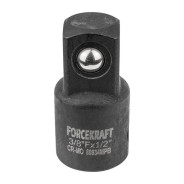 Адаптер-переходник ударный 3/8"(F)х1/2"(M)  FORCEKRAFT FK-80934MPB
