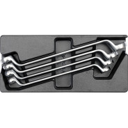 Ключи накидные 21х32mm в футляре (набор 4шт)  YATO YT-5543