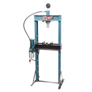 Пресс гидравлический с манометром напольный 20т, ручной/пневмо привод (раб. высота:0-910мм, раб. шир...Forsage F-TY20002