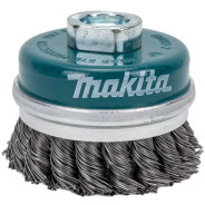Щетка чашечная проволочная (100 мм / проволка 0,5 мм / М14х2)   ...MAKITA D-78570