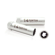 Головка свечная 3/8" 14мм  Toptul BAAX1214