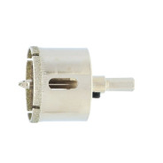 Сверло по керамической плитке и стеклу, 40 х 55 мм, 6 гр.хв-к, с центр. сверлом  ...Сибртех 72720