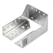 Опора бруса закрытая, OBR Z-100х140х76 мм, цинк  Сибртех 46535