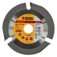 Диск пильный для УШМ, Мультирез, 125 х 22.2 mm Denzel DENZEL 73398
