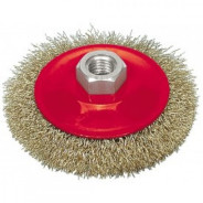 Щётка-крацовка получаша мягкая 115mm М14  6973VOREL 06973