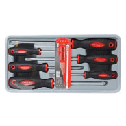 Набор отверток магнитных 6пр. PH, SL  FORCEKRAFT FK-2068