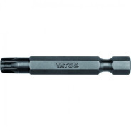 Бита TORX sec. T8 1/4"х50mm (50шт) S2 HRC58-62  YATO YT-7861