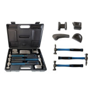 Набор инструментов рихтовочных для кузовных работ 7пр., в кейсе  ...Rock FORCE RF-50713B