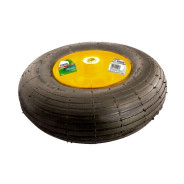 Колесо пневматическое, 4.00-6, D325 мм, подш. внут. диам. 16мм, длина оси 100мм PALISAD ...PALISAD HOME 68938