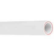 Труба ПП стекловолокно 20х2,8 PN20 SDR7,4 бел. 2м  AV Engineering AV22120P82802