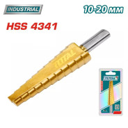 Сверло ступенчатое 10-20мм  TOTAL TAC7510201