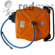 Шланг 8ммx12ммx12м в закрытом барабане с поворотным креплением к стене, штуцера с 1/4"  ...SUMAKE HR041212