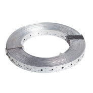 Лента перфорированная прямая 0.55х20 мм, рулон 25м,  STARFIX SMP-40072-25