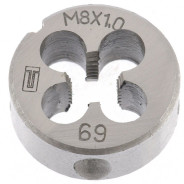 Плашка М8 х 1.0 мм  Сибртех 77019