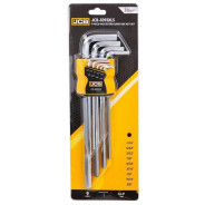 Набор ключей HEX 6-гранных Г-образных 9пр.  JCB JCB-5093XLS