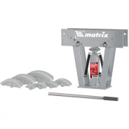 Трубогиб гидравлический, 1/2"–3", 15 т, в комплекте с башмаками  ...Matrix 181365