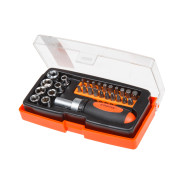 Набор бит/головок c реверсивной отверткой 29пр."Profi"  ...STARTUL ST3049-29