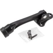 Фиксатор дверной L134 черный  STARFIX SMF-69923-1