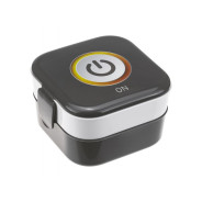 Контейнер для обеда (0.4+0.4л) - кнопка  IDEA М1232