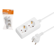 Удлинитель 1.5м (2 роз., 2.2кВт, с/з, ПВС 3х0.75)  ЮПИТЕР JP8102-20