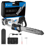 Пила цепная аккумуляторная ,40 (20+20) 2АКБ 4,0 А/ч, DEKO DKCHS 40 PRO Deko 084-2000