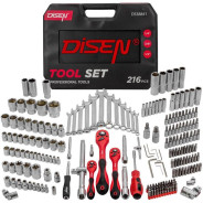 Набор инструментов 216 пр  DISEN DS38841