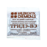 Отрава от грызунов (зерновая приманка) Тридэ-вэ (п/э пакет 50 гр./100 шт.)  ...VALBRENTA CHEMICALS 4607060892024